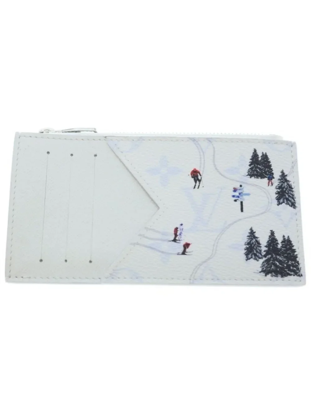 Louis Vuitton Leisure Ski Monogram Coin Card Holder Fragment Case Business